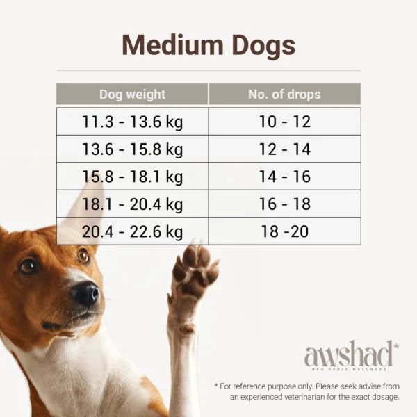 Awshad CBD Oil For Dogs 300mg