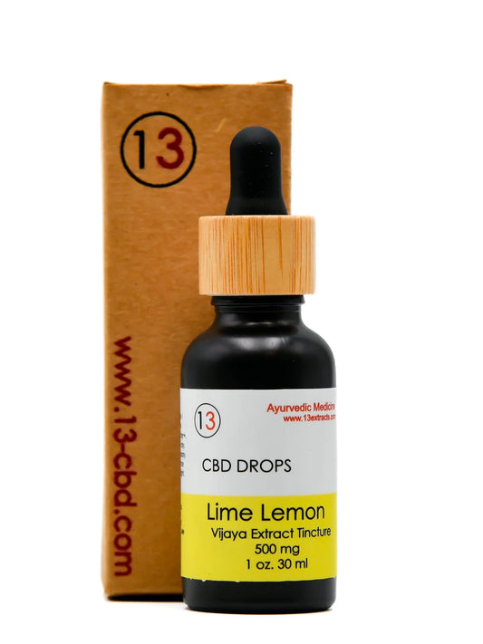 CBD Oil Tincture - Lime Lemon