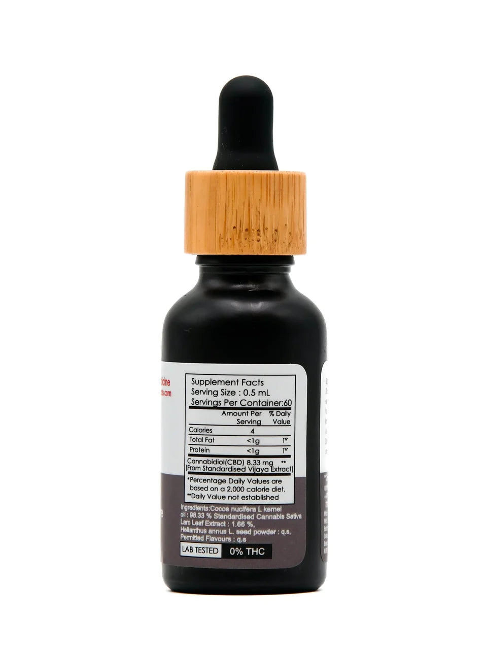 CBD Oil Tincture- Vanilla