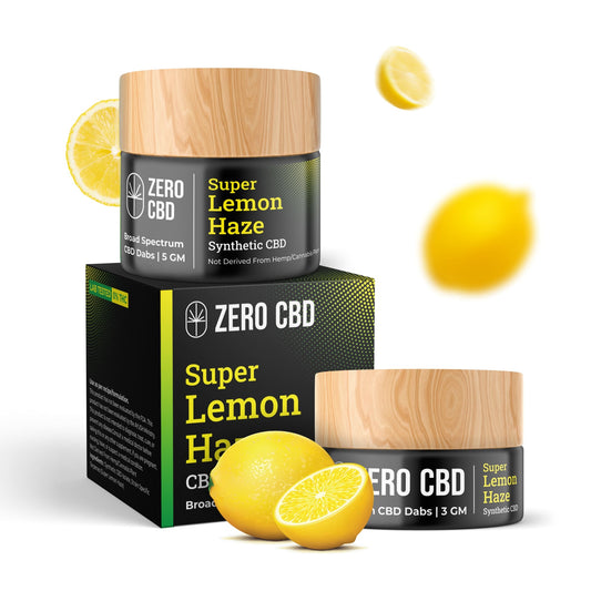 Super Lemon Haze Broad Spectrum CBD Dabs
