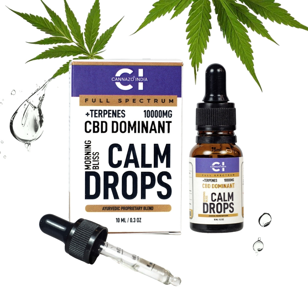 Cannazo - Calm Drops – Dominant – Morning Bless – CannaMeds India