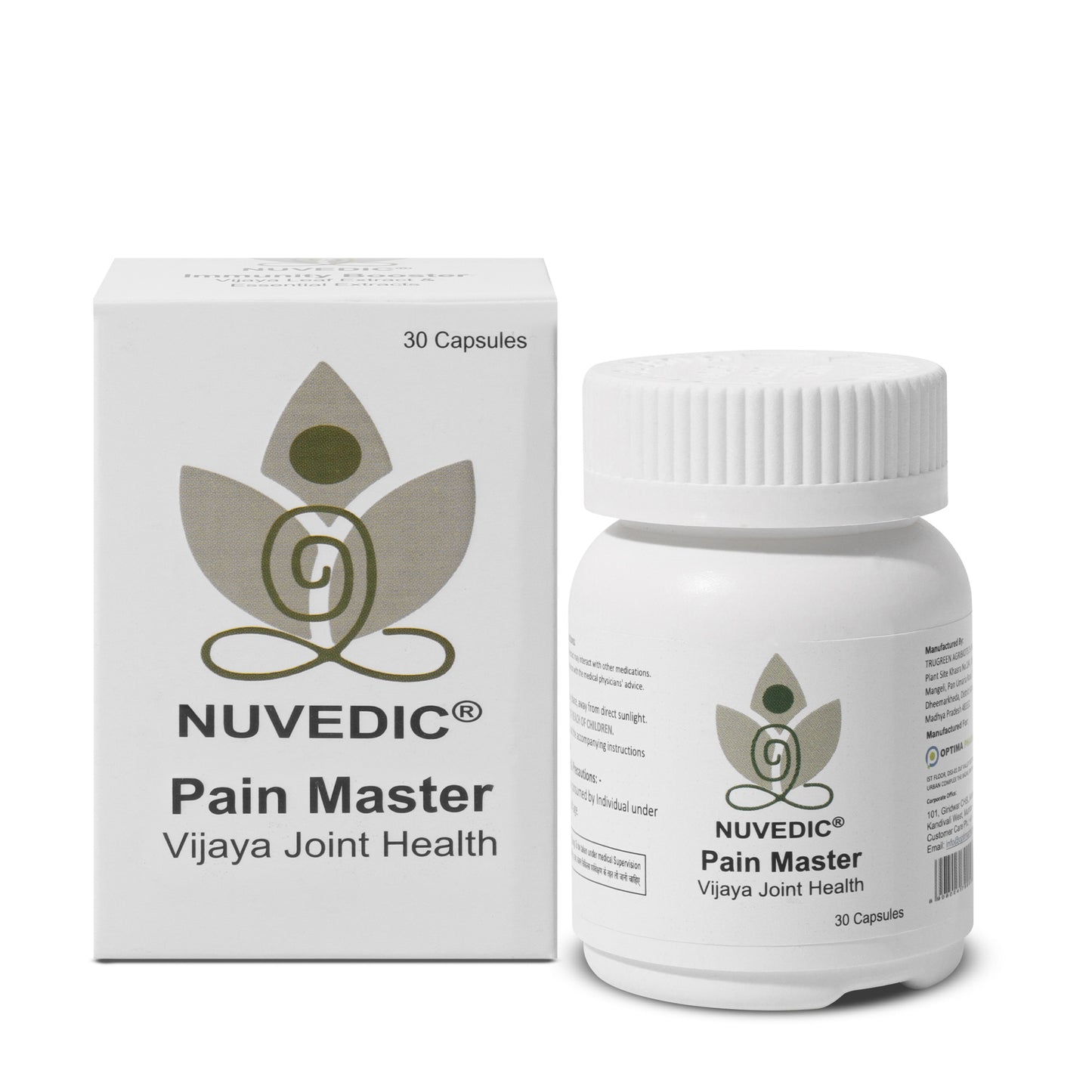 Nuvedic- Pain Master Vijaya Joint Health 30 Capsules