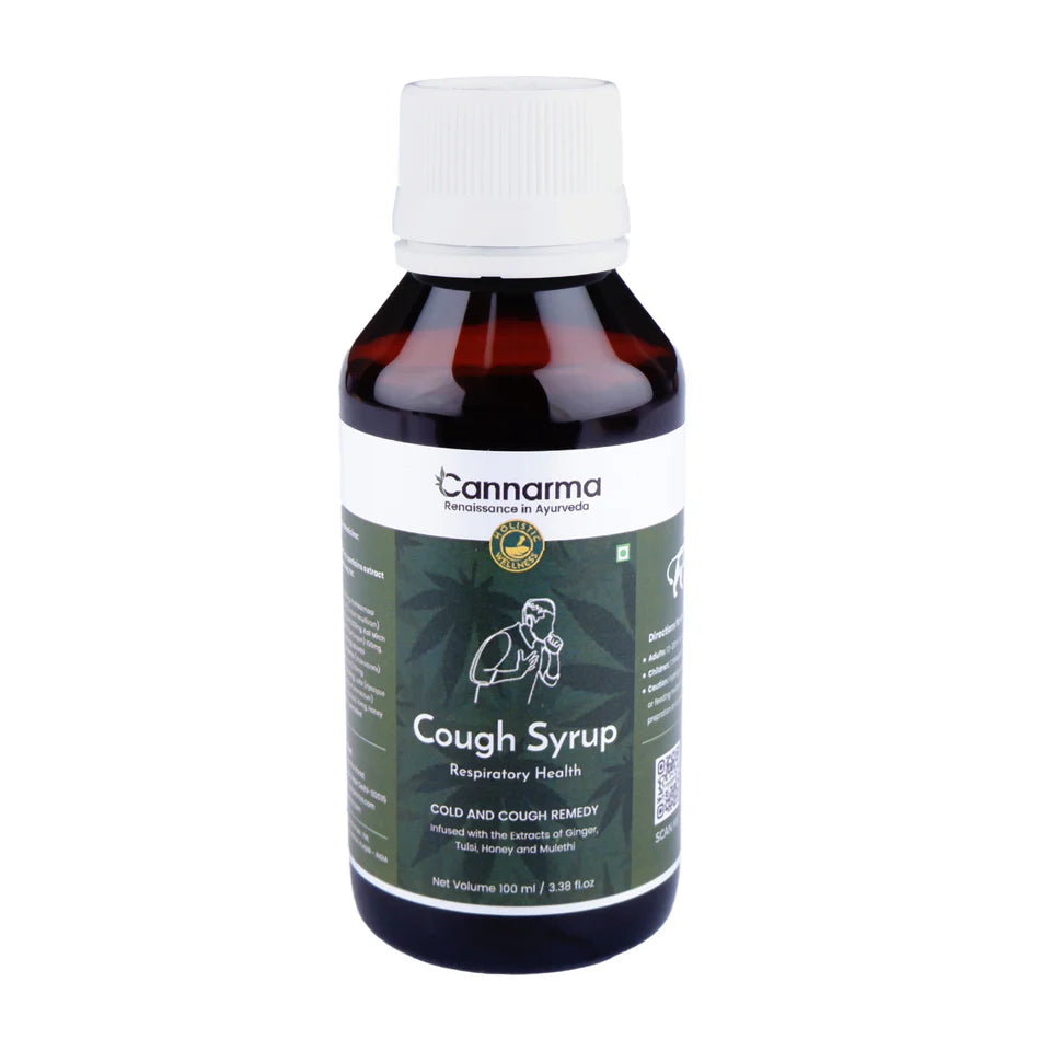 Cannarma Natural Cough Syrup With the goodness of Ginger