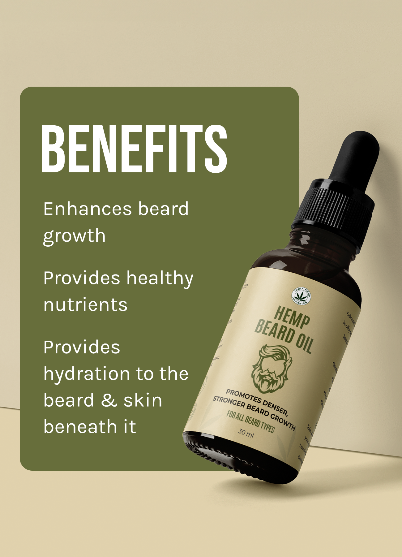 Cannabliss Hemp Beard Oil 30ml