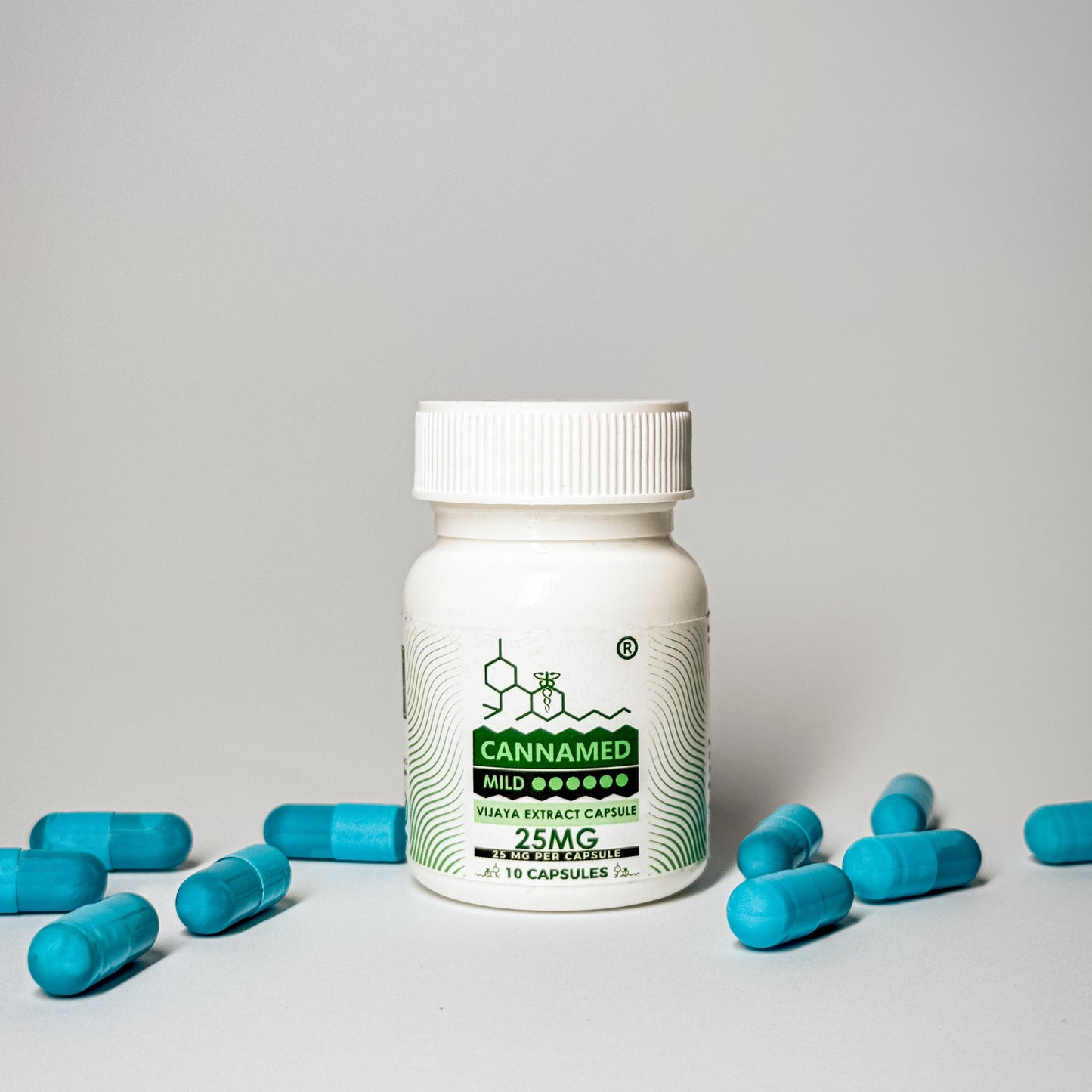 CannaMed Cannabis Capsules 25mg (10 Capsules)