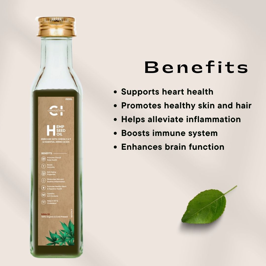 Hemp Seed Oil - Cannazo