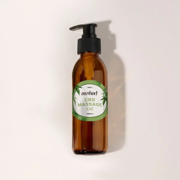 Awshad Limited Edition CBD Massage Oil 1000mg