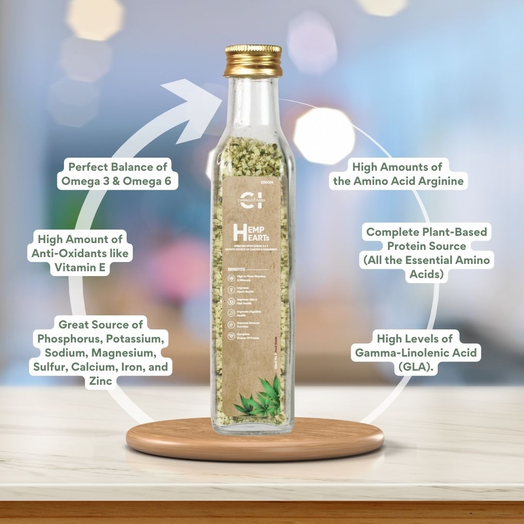 Cannazo - Hemp Hearts 200gm