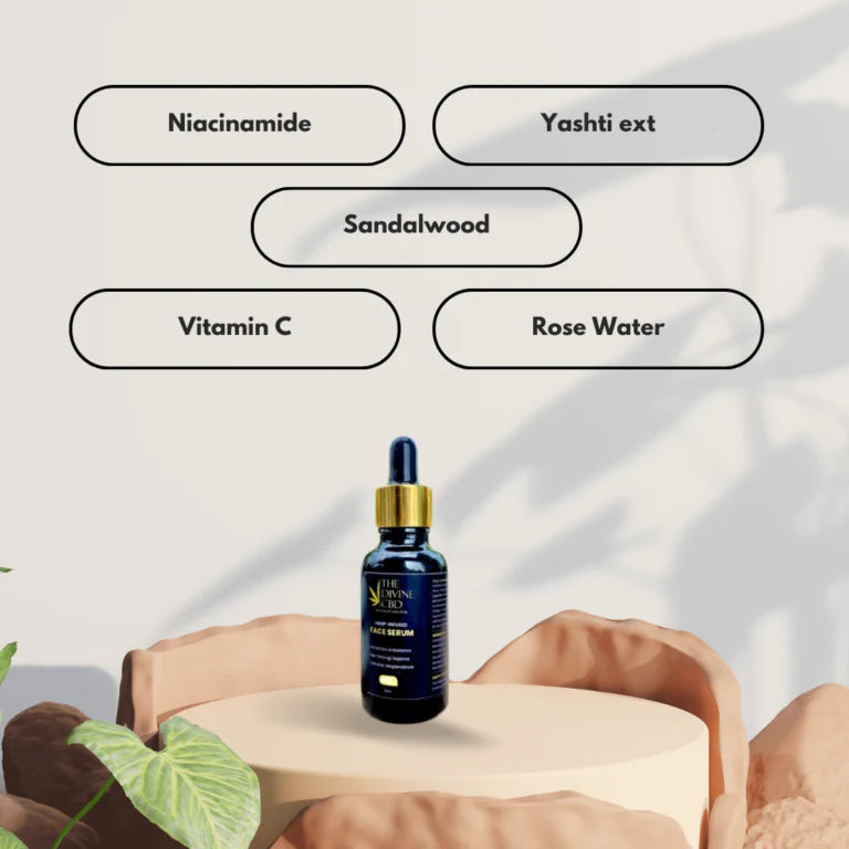 The Divine - Hemp Infused Face Serum | Elegance in Every Drop
