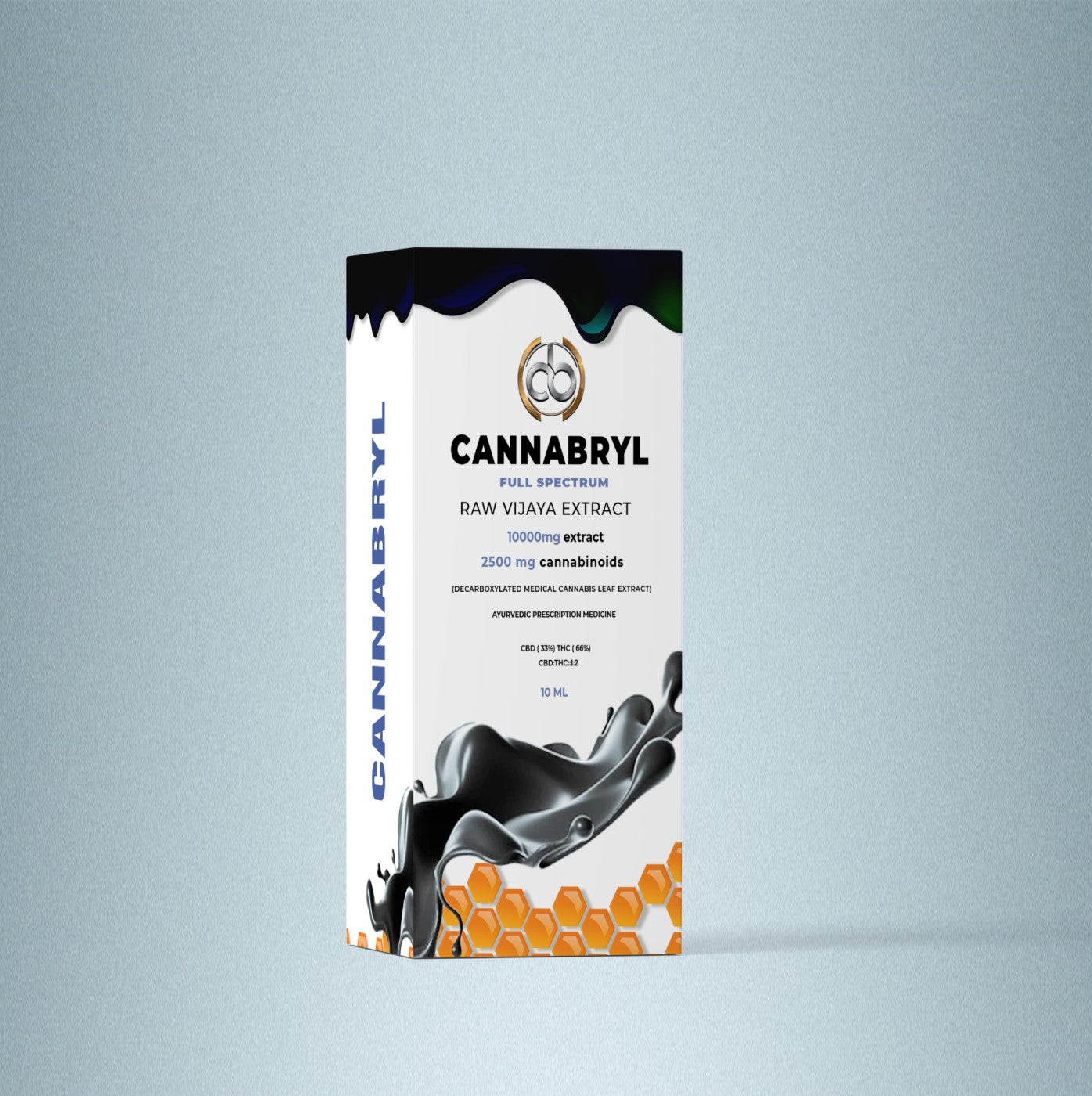 XRV 2500 Cannabryl Raw Cannabis Extract - 10 ML