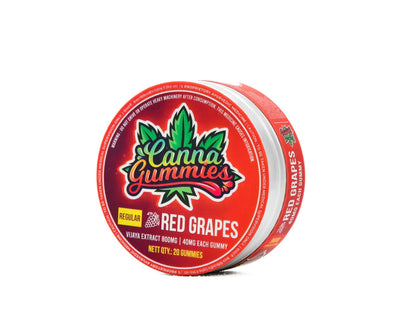 Cannabis Infused Gummies 1:1 - Red Grapes