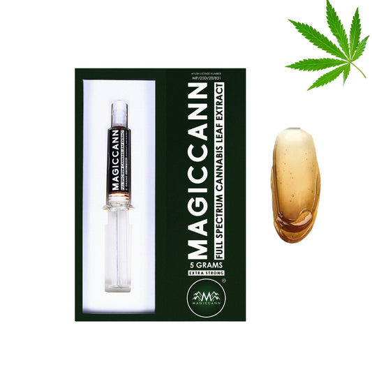 Magiccann Extra Strong - Premium Full Spectrum Cannabis Extract paste 5000 MG, 5 Grams