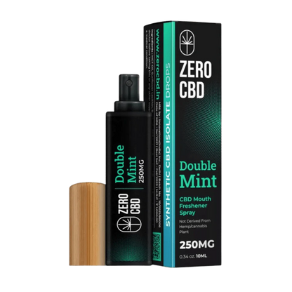 Zero CBD - Double Mint CBD Mouth Freshener Spray (10ml)