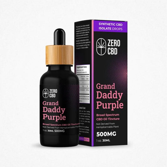 Grand Daddy Purple Broad Spectrum CBD Oil Tincture