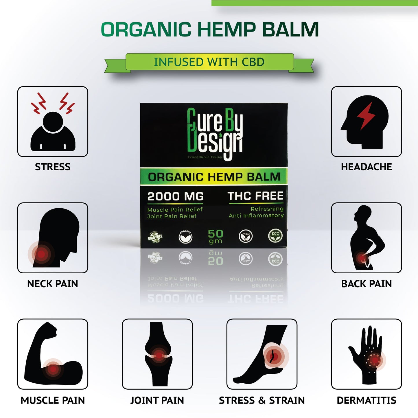 Organic Healing Hemp Balm