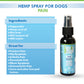 Cure By Design Hemp Spray for Dogs -Pain 50ml