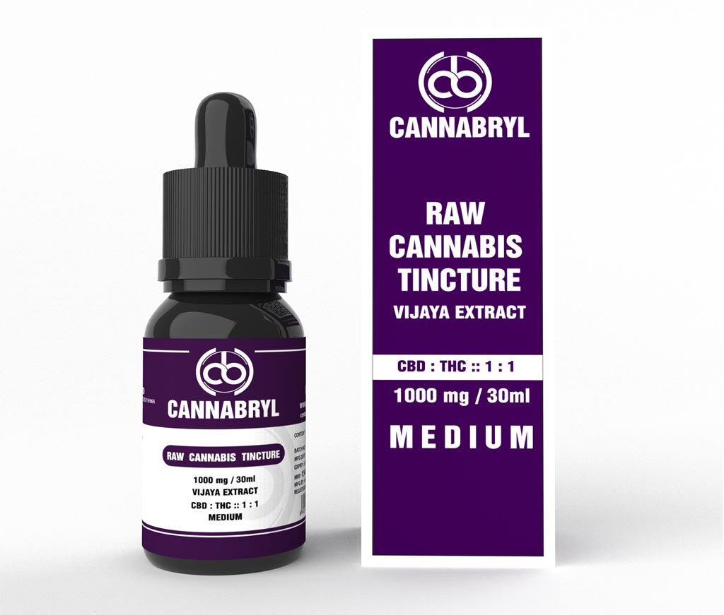 IRB Cannabryl RAW Cannabis Tincture 1:1