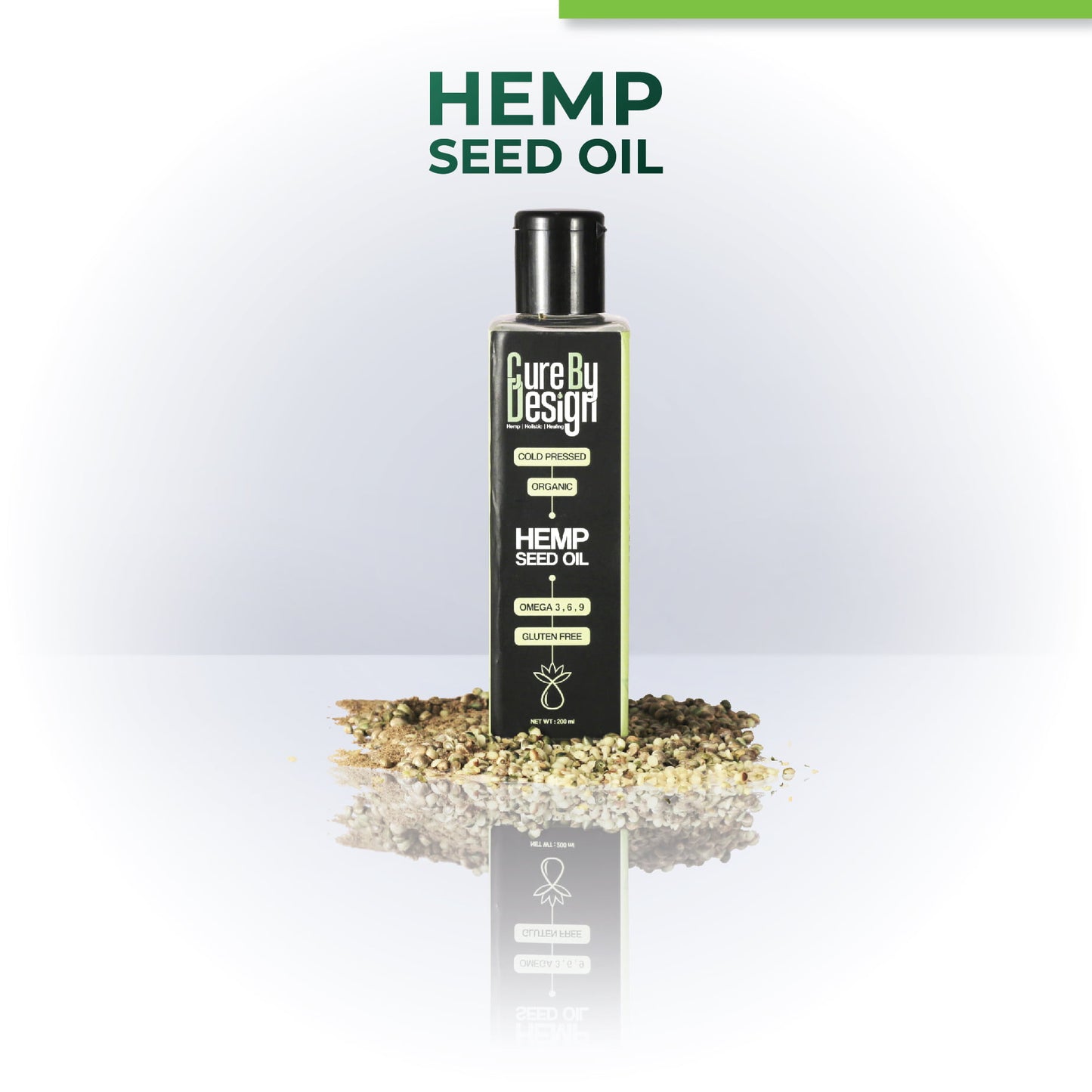 Cure By Design Hemp Seed Oil