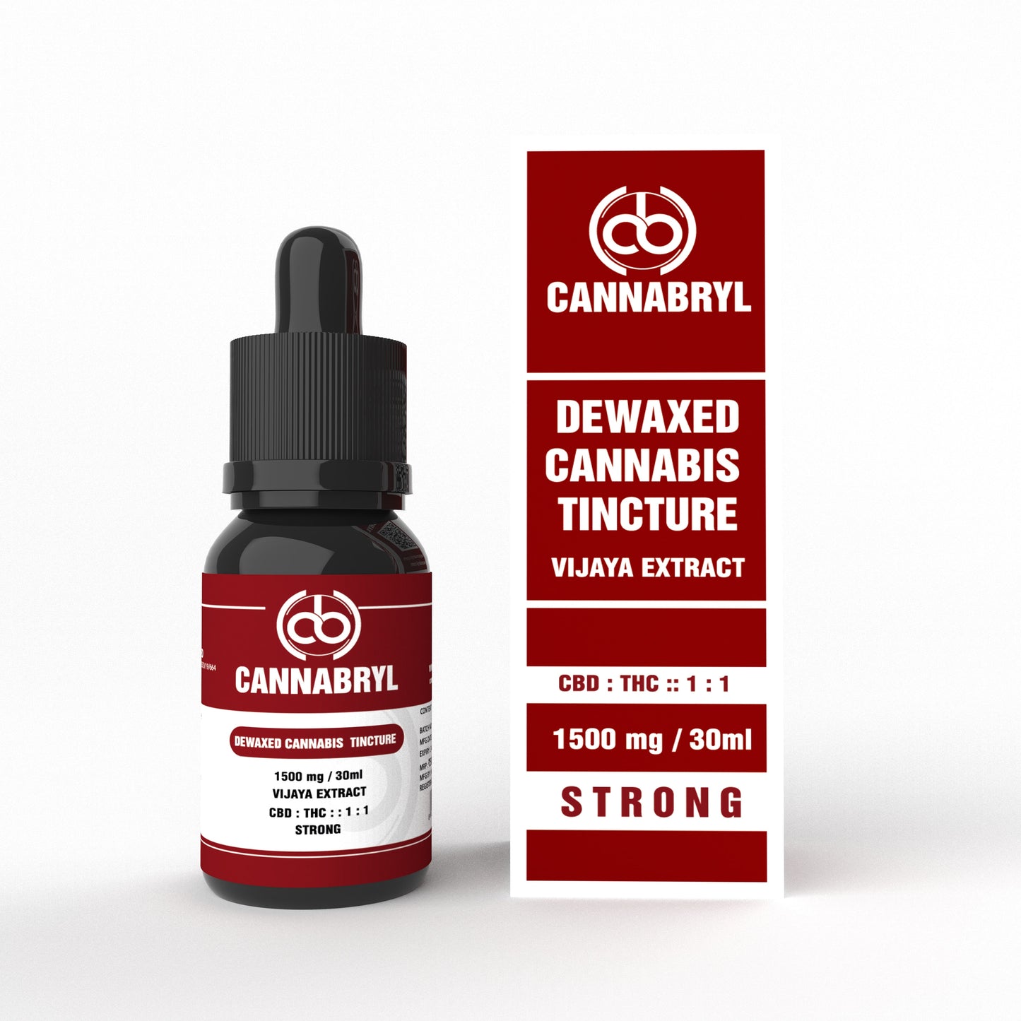 IPB Cannabryl DEWAXED Cannabis Tincture 1:1