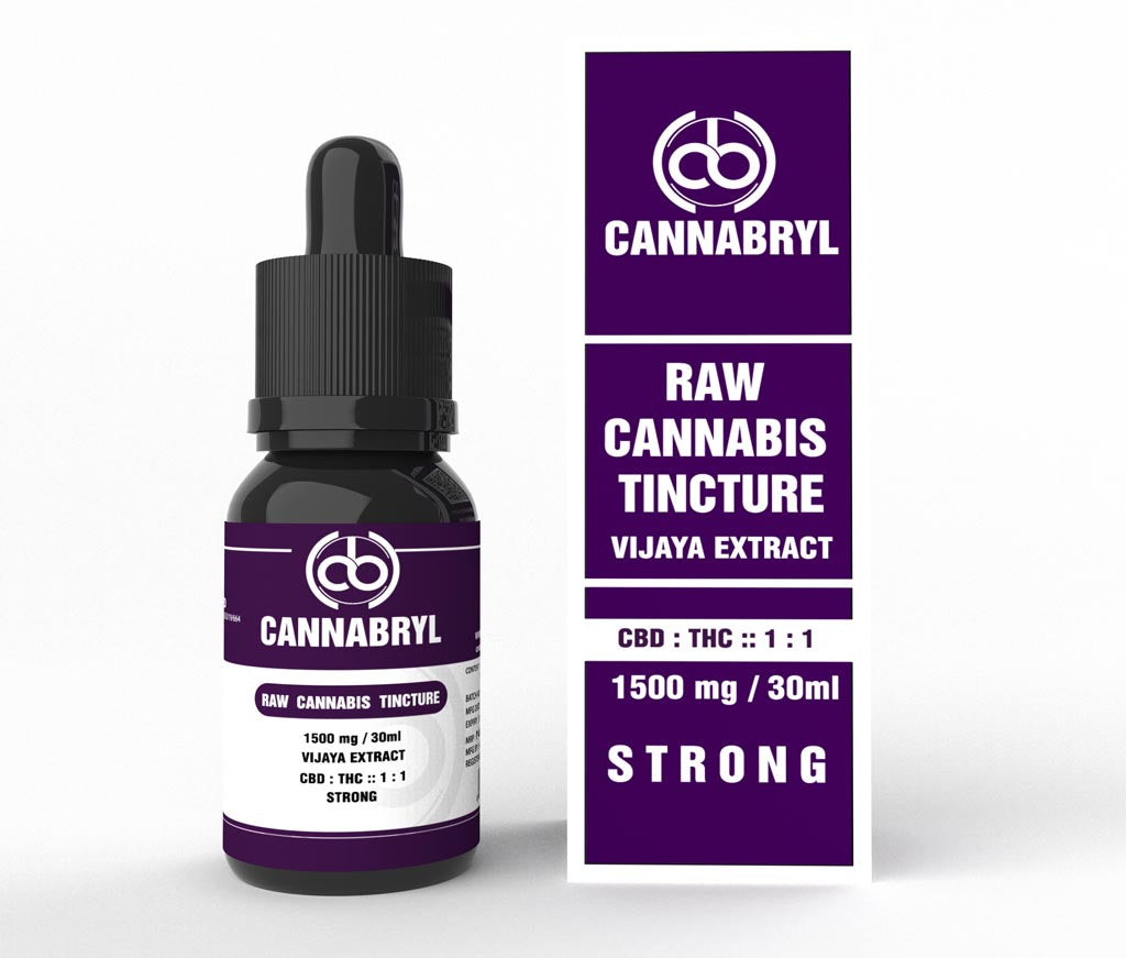 IRB Cannabryl RAW Cannabis Tincture 1:1