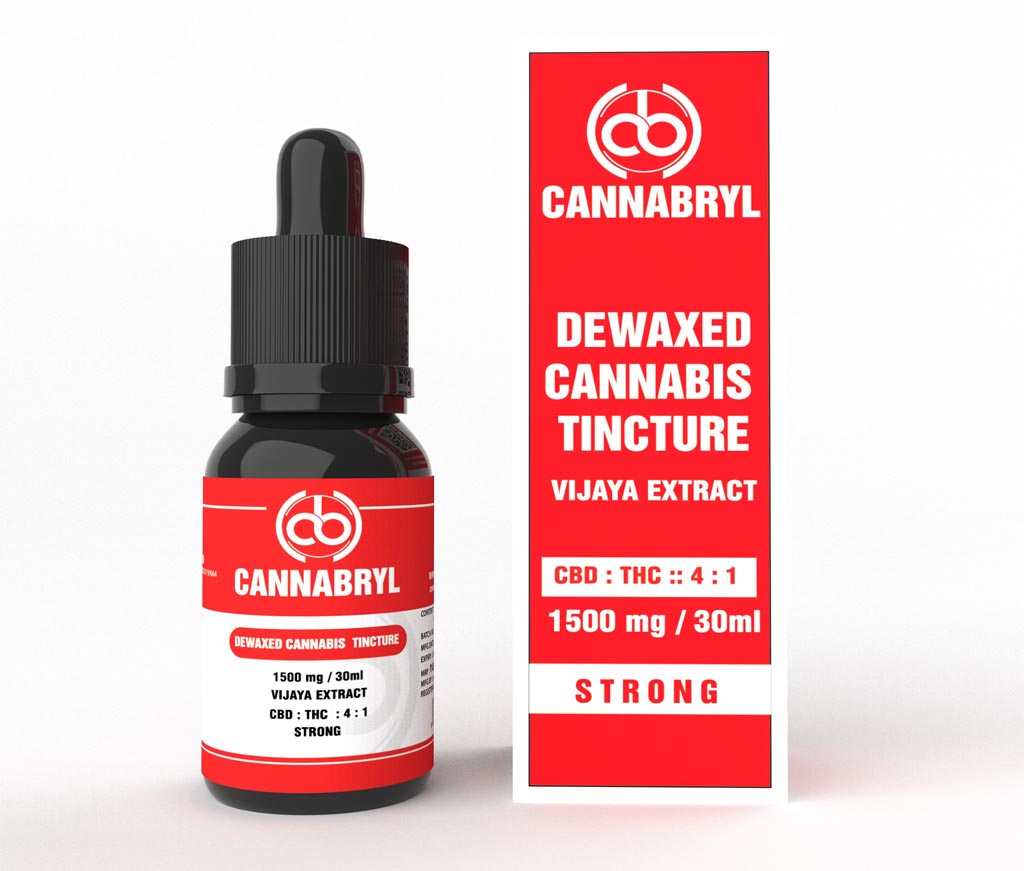 SPB Cannabryl DEWAXED Cannabis Tincture 4:1