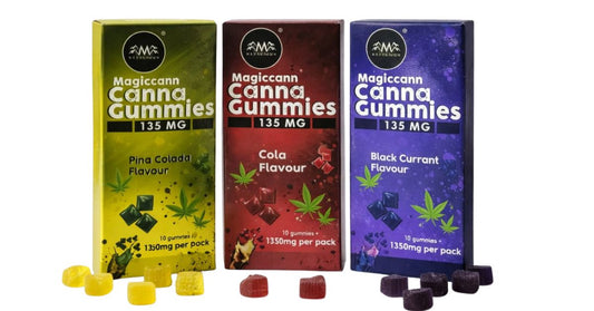 ASSORTED ALL FLAVOUR EXTRA STRONG Premium CANNABIS COLA PINACOLDA BLACKCURRANT GUMMIES