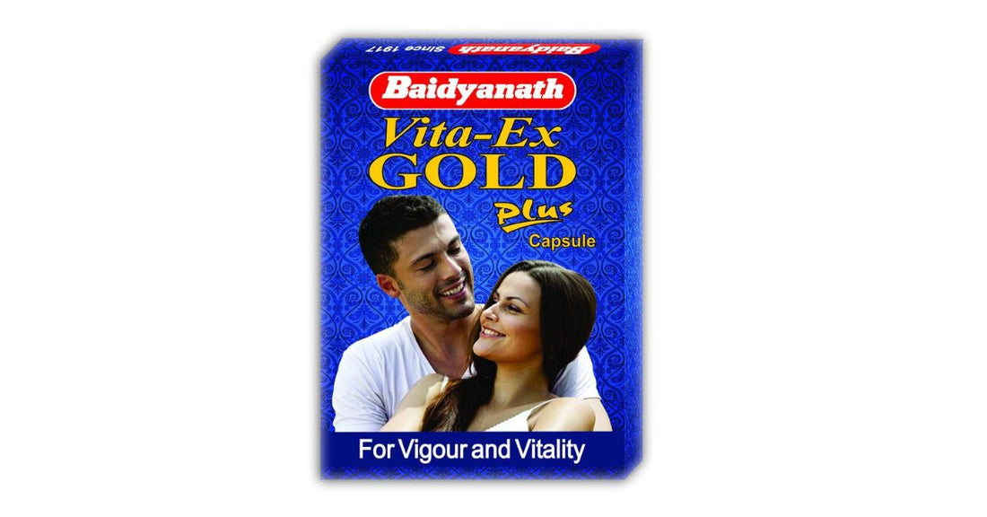 Baidyanath Vita-Ex Gold Plus Capsule Benefits in Hindi: Ayurvedic Ingredients Explained