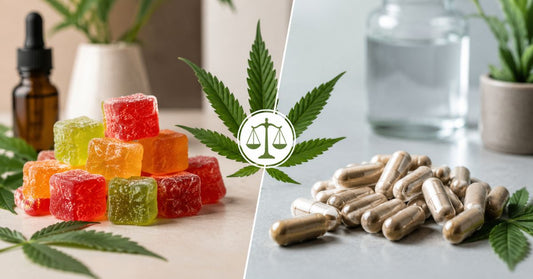 CBD Gummies vs CBD Capsules