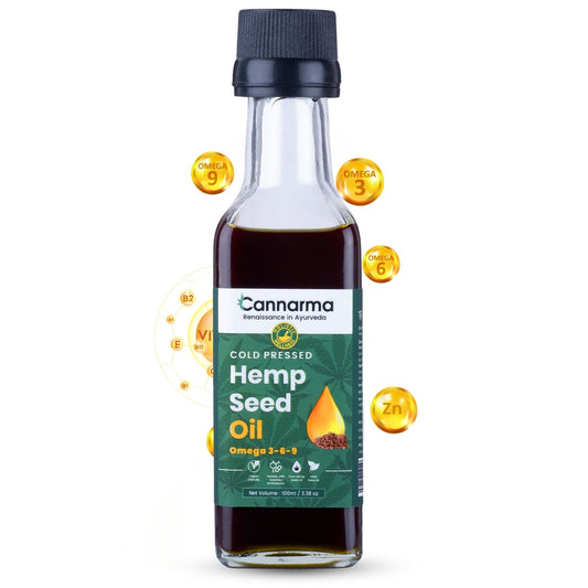 Cannarma Ultra Premium Hemp Seed Oil | 100% Pure & Organic - 100ml