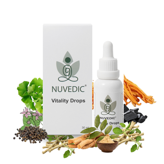 Nuvedic- Vitality Drops 30 ml | Cordyceps extract