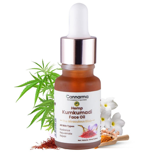 Cannarma Hemp Kumkumadi Tailam Face Oil | The Miraculous Elixir