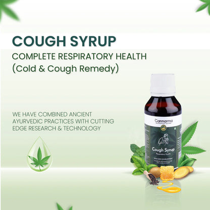 Cannarma Natural Cough Syrup  With the goodness of Ginger