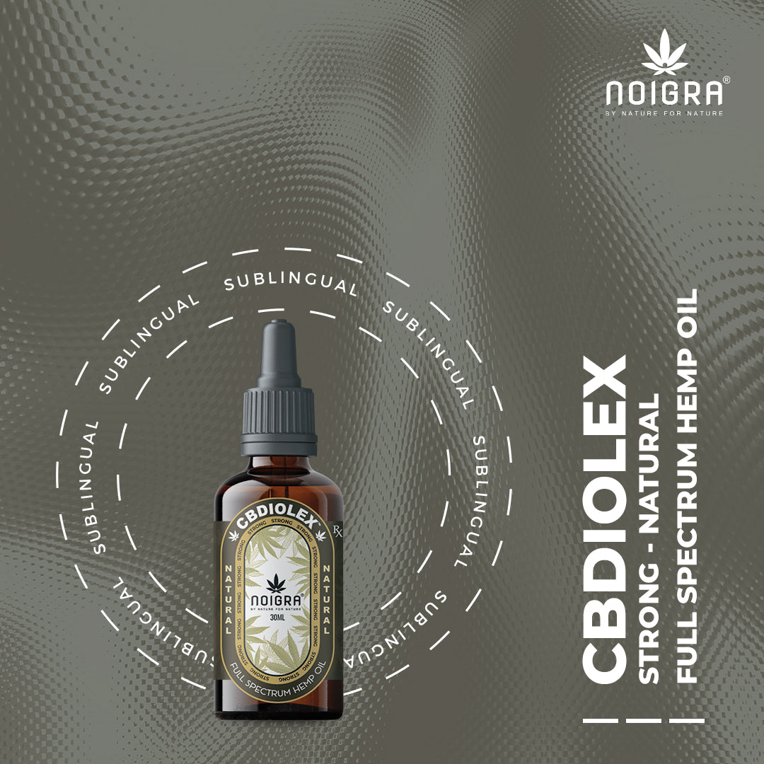 Noigra CBDIOLEX Sublingual Drops (Strong) 30 ml