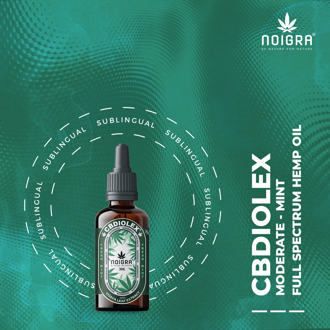 Noigra CBDIOLEX Sublingual Drops (Moderate) 30ml