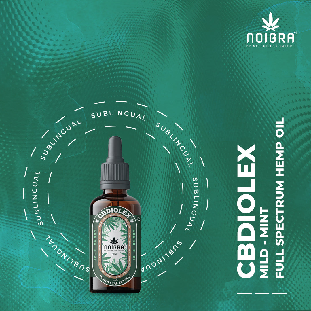 Noigra CBDIOLEX Sublingual Drops (Mild) 30ml