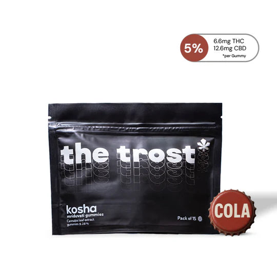 The Trost - Kosha (Cola Flavor)- Cannabis Gummies (Mriduvati)- 5% Cannabis Extract