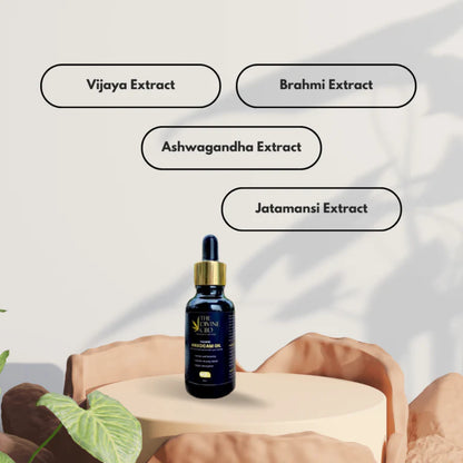 Paarmi Cares- Anxocam Oil | Calming Essence of Hemp Leaf Extract