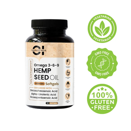 Cannazo - Hemp Seed Oil Softgels