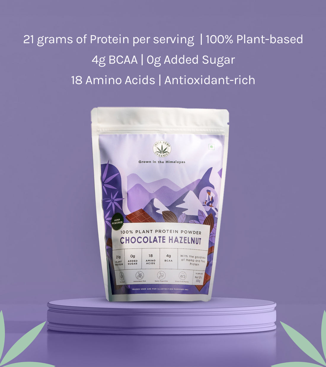 Cannabliss Hemp Protein - Chocolate Hazelnut 500g