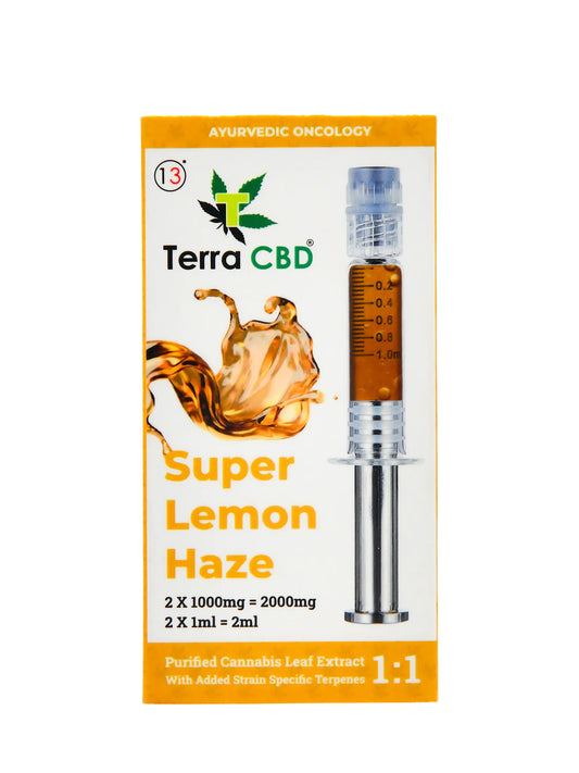 Terra CBD – Strain Specific Cannabis Extract – Super Lemon Haze 2ML