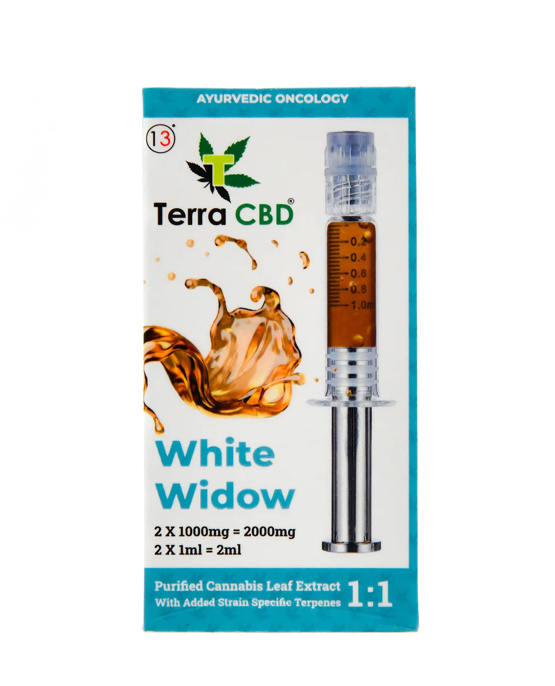 Terra CBD – Strain Specific Cannabis Extract – White Widow AROMA/TASTE 2ML