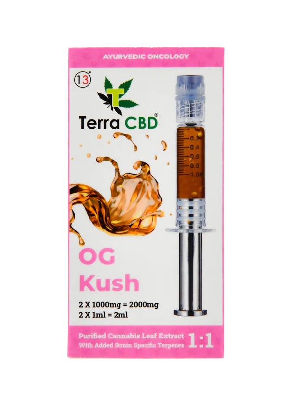 Terra CBD – Strain Specific Cannabis Extract – OG Kush 2ML