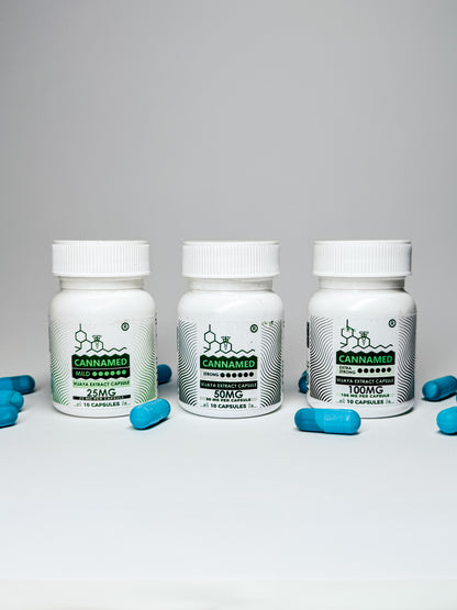 CannaMed Cannabis Capsules 50mg (90 Capsules):