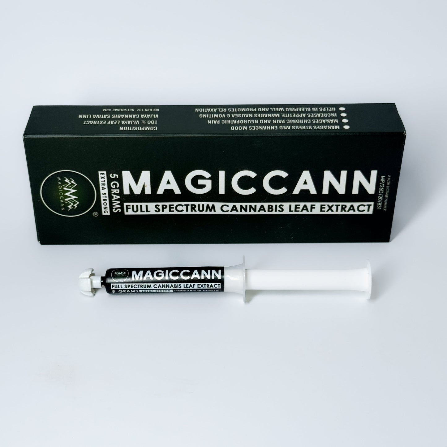 Magiccann Extra Strong - Premium Full Spectrum Cannabis Extract paste 5000 MG, 5 Grams