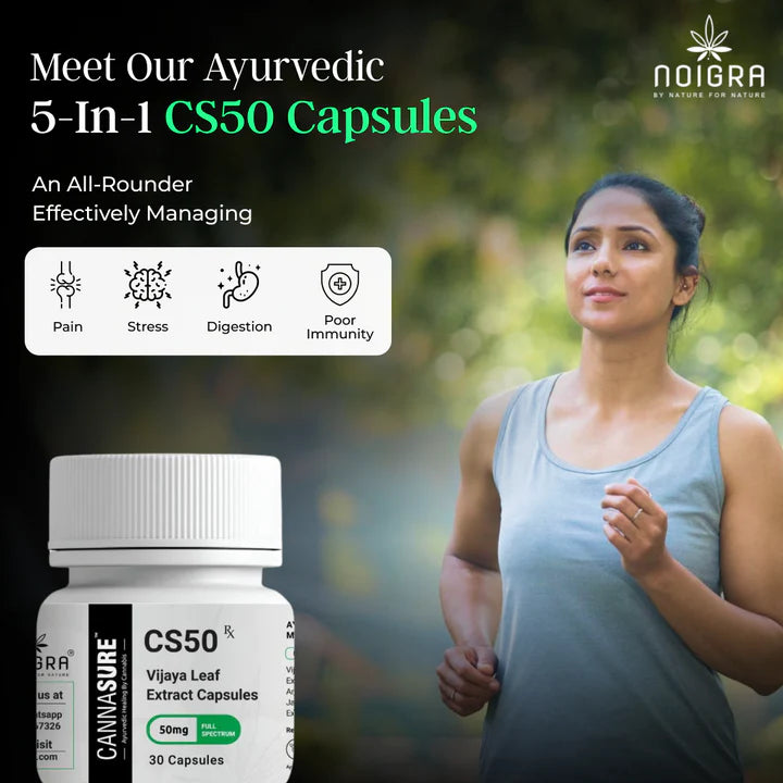 Noigra Cannasure CS50, 30 Capsules/Jar