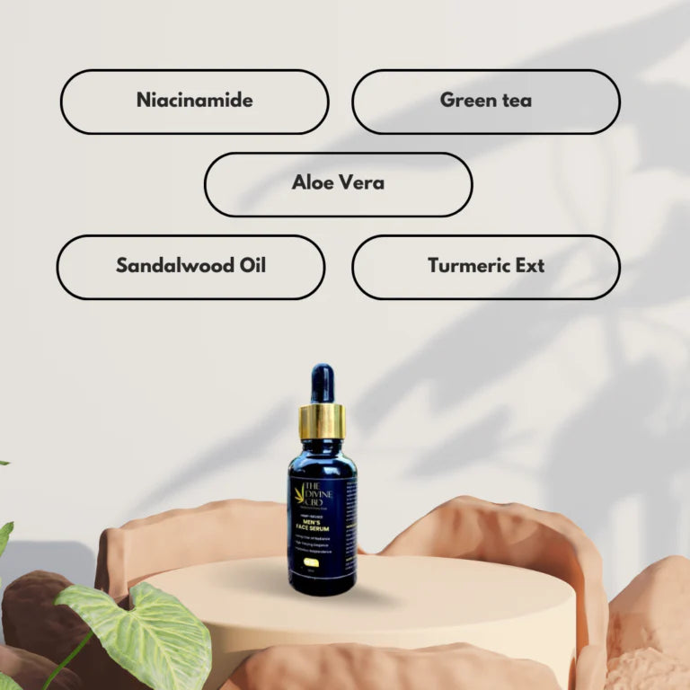 The Divine CBD- Mens’ Face Serum | Refined Grooming, Timeless Appeal