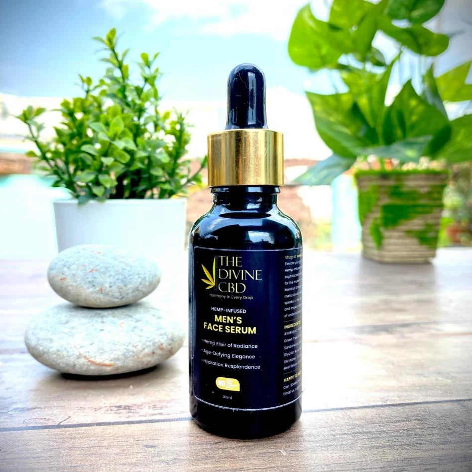 The Divine CBD- Mens’ Face Serum | Refined Grooming, Timeless Appeal