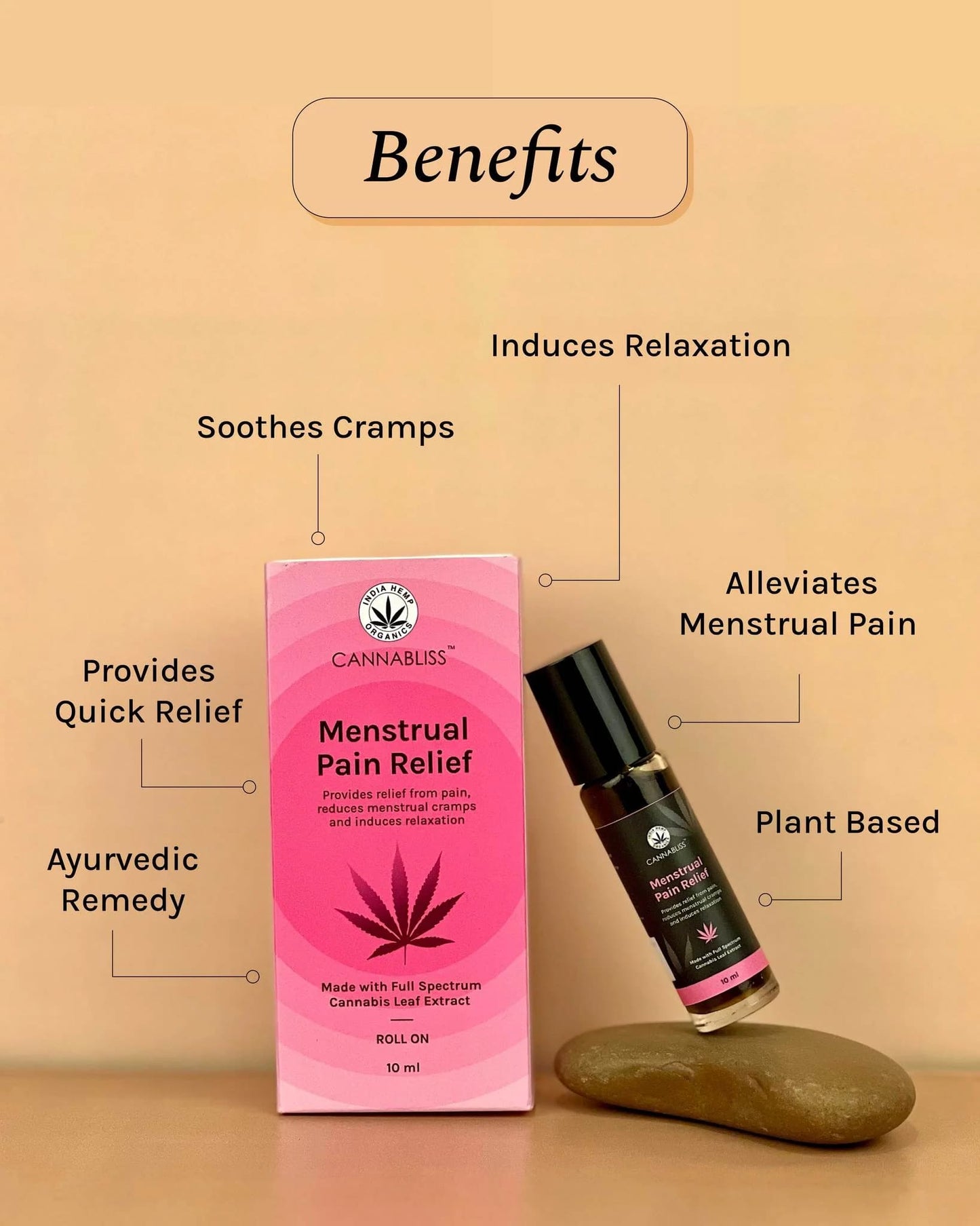 Cannabliss Menstrual Pain Relief Roll-On