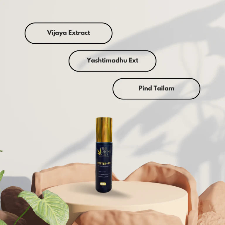 Paarmi Cares- Tetter-P2 | Tetter Taming Elegance: Skin Solutions Oil