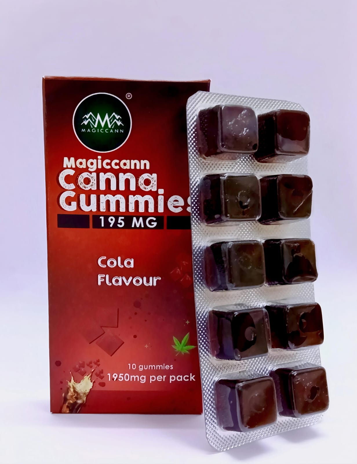 PRE ORDER - Magiccann Canna Gummies, Extra Strong : 1950Mg Cola flavour 7.25%